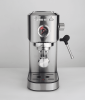 capsule + coffee powder + milk foam 3 in 1 semi-automatic coffee machine. 20Bar extraction mocha, 1 cup / 2 cup, 1350W, powder hammer 51mm