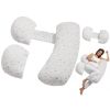 Pregnancy Pillows for Sleeping, Adjustable Maternity Pillow for Pregnant Women