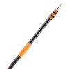 Telescopic Extension Pole, 3.8-12 FT Multi-Purpose Extendable Pole, Sturdy Aluminum Alloy Paint Pole Extension with Flip-Lock Design