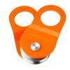 VEVOR 10 T Winch Snatch Block, 22,000 lbs Capacity Block and Tackle Pulley System, Work with 0.4" - 0.55" Rope, Winch Hook Accessories