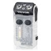 Rechargeable Keychain Flashlight Mini LED Flashlight with Clip & Magnetic Tail