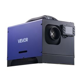 Diesel Heater, 8KW, DC 12V/24V, All in One Portable Diesel Air Heater with Remote Control and LCD Display, Fast Heating Low Noise