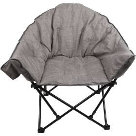 Camping Club Chair; Gray