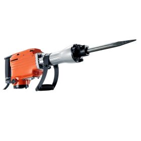 Demolition Jack Hammer, 2200W Electric Jackhammer Heavy Duty, 1350 BPM Concrete Breaker, 2pcs Chisels Bit Chipping with Case