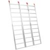 VEVOR Aluminum Ramps, 1500 lbs, Tri-Fold Ramp with Load Straps, Folding Loading Ramp for Motorcycle, Tractor, ATV/UTV, Trucks, Lawn Mower, Snow Blower
