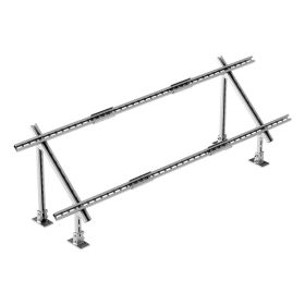 Solar Panel Mounting Brackets, 30Â°-60Â° Adjustable Multi-Pieces Solar Panel Brackets for 1-4PCS Solar Panels