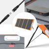 100W 18V Portable Solar Panel; Flashfish Foldable Solar Charger with 5V USB 18V DC Output Type-C Output Compatible with Portable Generator; Smartph