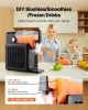 Slushie Machine, 2.6L/88oz No Ice Needed Slushy Machine for Home, Frozen Drink Maker with 5 Preset Programs, Margarita Machine with Self-Cleaning