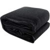 8 ft. x 12 ft. Black 90% Shade Cloth Fabric Sunscreen UV Resistant Mesh Net with Cut Edge