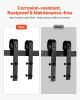 6FT Sliding Barn Door Hardware Kit, 330 LBS Weight Capacity