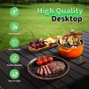 Lightweight Aluminum Folding Camping Table , Portable Roll-Up Design for Outdoor, Camping, Beach, BBQ, Patio, and Picnic