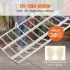 VEVOR Aluminum Ramps, 1500 lbs, Tri-Fold Ramp with Load Straps, Folding Loading Ramp for Motorcycle, Tractor, ATV/UTV, Trucks, Lawn Mower, Snow Blower