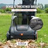 VEVOR Push Lawn Sweeper, 21inch Leaf & Grass Collector