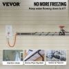 VEVOR Self-Regulating Pipe Heating Cable, 100-feet 5W/ft Heat Tape for Pipes Freeze Protection, Protects PVC Hose