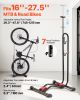 Bike Rack, Upright Bike Stand Floor for 16 to 27.5 Inch Mountain & Road Bikes
