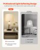 Drum Lamp Shade 2 Set, 13 in Top x 13 in Bottom x 10 in High, Medium Drum Linen Lampshade