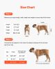 Dog Wheelchair for Back Legs, Adjustable 2 Wheels Pet Wheelchair, Lightweight Dog Cart with Shock-Absorbing Wheels
