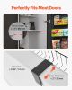 Over the Door Pantry Organizer, 9-Tier Pantry Organization and Storage, Heavy-Duty Steel Hanging Spice Rack, Adjustable Wall Seasoning Shelves