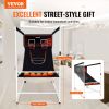 Arcade Cage Basketball Game, 2 Player Indoor Basketball Game, Home Dual Shot Sport with 5 Balls, 8 Game Modes, Electronic Scoreboard