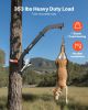 Tree Mounted Deer Hoist, 353 lbs Load Capacity, Hunting Game Hoist Winch Lift with Ratchet Strap, Heavy Duty Deer Hanger for Skinning, Cleaning
