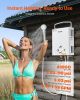 Portable Propane Water Heater, 6L Tankless Outdoor Water Heater, 41000 BTU 1.58 GPM Instant Hot Water