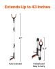 Grabber Reacher Tool, 43" Foldable Reacher Grabber Pickup Tool with 360Â° Rotating Jaw, Magnet and LED Light