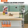 VEVOR Manual Can Opener, Sturdy Tabletop Can Opener for Big Cans, Durable with Stand, Height-Adjustable Professional Jar Opener