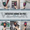 Thermal Imaging Camera, 320 x 240 Pixels Super Resolution, 25Hz Refresh Rate Infrared Camera with -4 to 752 Fahrenheit Temperature Range
