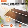 Window Door Awning Canopy 80" x 40", UPF 50+ Polycarbonate Entry Door Outdoor Window Awning Exterior, Front Door Overhang Awning for Sun Shutter, UV