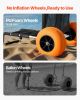 VEVOR Beach Dolly with Big Wheels for Sand, 29.9" x 15.4" Cargo Deck, w/ 12" Solid Wheels