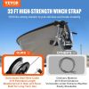 VEVOR Hand Winch, 3500 lbs Pulling Capacity, Boat Trailer Winch Heavy Duty Rope Crank with 33 ft Steel Wire Cable and Two-Way Ratchet