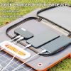 200W Peak Power Station, Flashfish CPAP Battery 166Wh 45000mAh Backup Power Pack With 60W 18V Portable Solar Panel, FLASHFISH Foldable Solar Charger