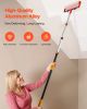Telescopic Extension Pole, 3.8-12 FT Multi-Purpose Extendable Pole, Sturdy Aluminum Alloy Paint Pole Extension with Flip-Lock Design