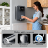 PSL9  Automatic Wall-Mounted Water Dispenser-Home & Commercial Use Reverse Osmosis Water Purifier with Carbon Gray RO Filter. Features high-efficienc