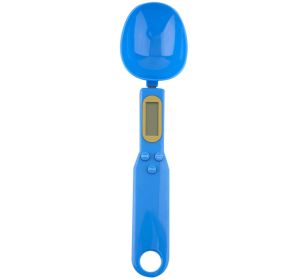 Kitchen Scale Measuring Spoon Scale (Option: Blue)