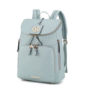 MKF Collection Angela Large Backpack Bag by Mia K (Color: Seafoam)