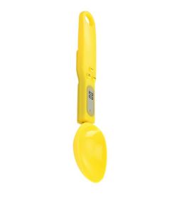 Kitchen Scale Measuring Spoon Scale (Option: Yellow)